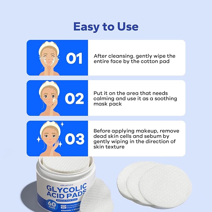 Mavella™ Radiance Pads with AHA Exfoliating Toner