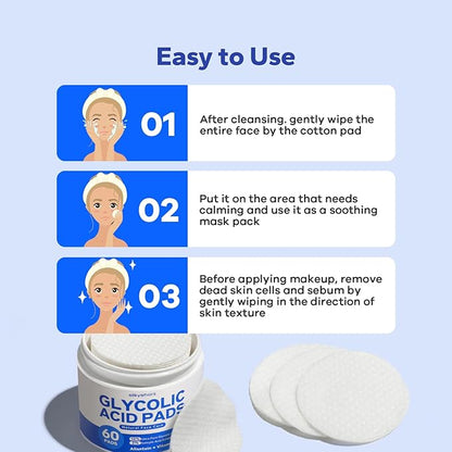 Mavella™ Radiance Pads with AHA Exfoliating Toner