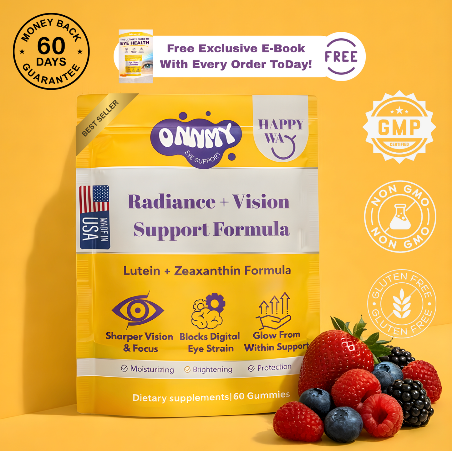 ONNMY™ Lutein & Zeaxanthin Gummies