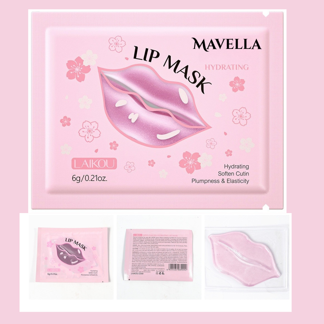 Mavella™ (10PCS) Lip Mask  Nourishing Moisturizing Elastic Cherry