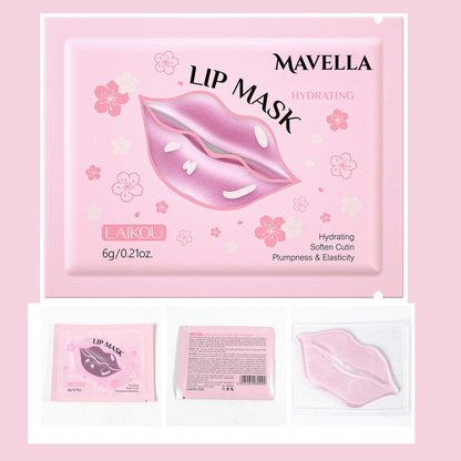 Mavella™ (10PCS) Lip Mask  Nourishing Moisturizing Elastic Cherry
